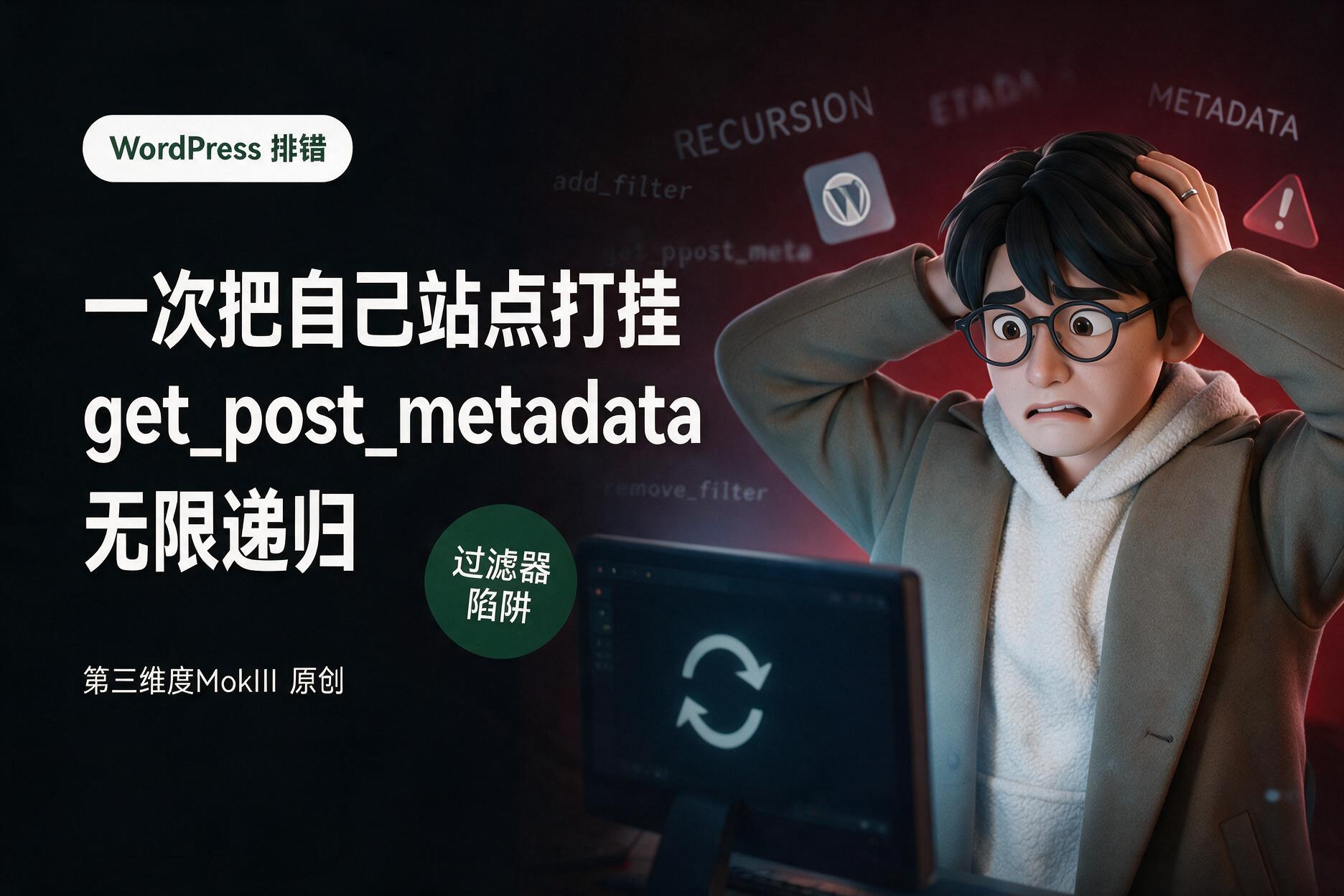 一次把自己站点打挂的经历:过滤 get_post_metadata 导致的无限递归-第三维度MokIII